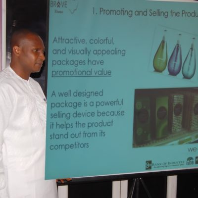 Engr. Rilwan Olaitan Bamigbaye Training Brave Women in Collaboration With Bank of Industry.